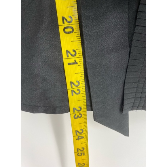 Calvin Klein Black Pleated Top Blouse Medium - Picture 7 of 7